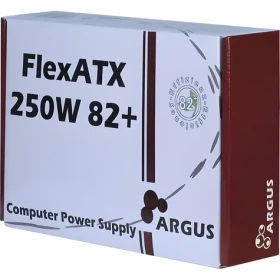 Inter-tech Argus FA-250 / Zdroj / 250W / Flex-ATX / Active PFC / 40 mm ventilátor (88882160)