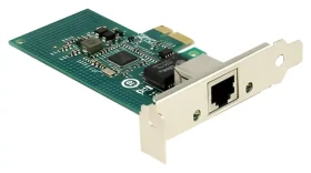 DeLock 89942 / Sieťová karta / PCIe x1 / 1x Gigabit LAN RJ45 / low profile (89942)
