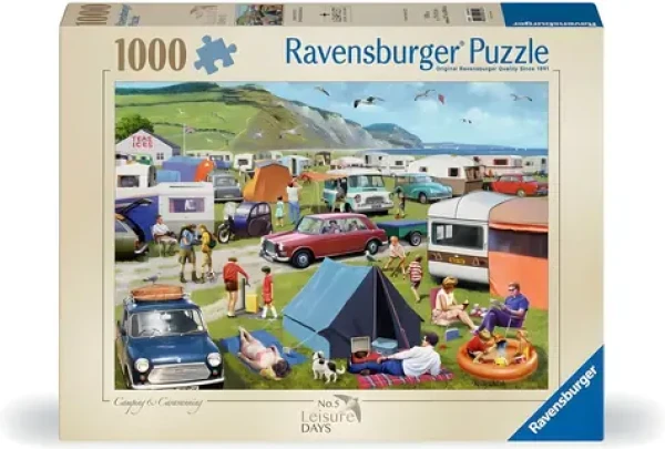 Ravensburger Puzzle Leisure Days č.5: Kempovanie a karavaning