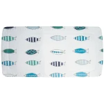 Spirella SANTORINI protišmyková podložka do vane rybičky motív / PVC / 71 x 36 cm (7610583192493)