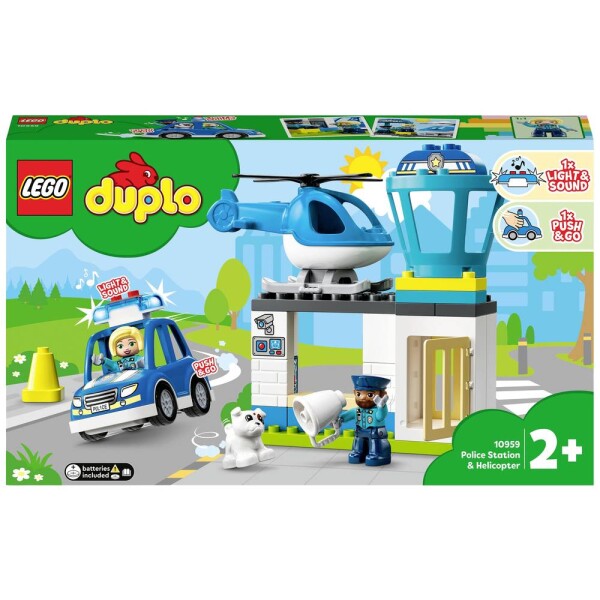 LEGO® DUPLO® 10959 Policajná stanica vrtuľník