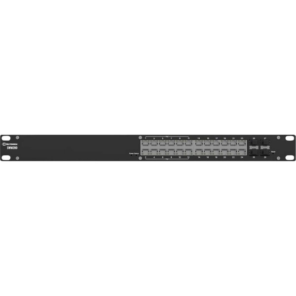 Teltonika TELTONIKA SWM280 PoE+ Managed Switch, 24 riadený sieťový switch; SWM280000200