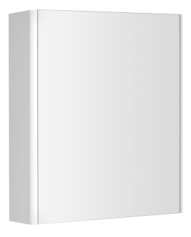 AQUALINE - DENEB galérka 60x70x18cm, biela mat DN060