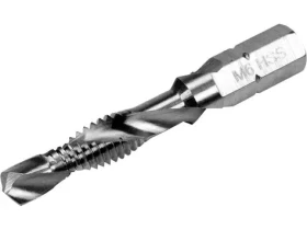 YATO Vrták so závitníkom M6 HEX / Vrták so závitníkom / M6 / HEX stopka