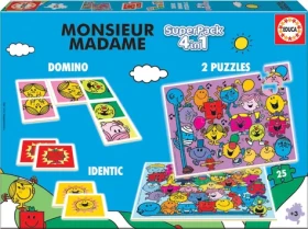 Educa Súbor hier Monsieur Madame 4v1