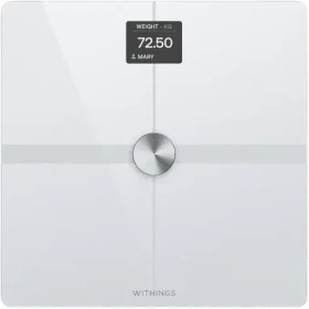 Withings Body SMART biela / Múdra osobná váha / nosnosť 200kg / Bluetooth / WiFi (WBS13-White-All)