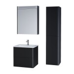 Mereo Siena, kúpeľňová skrinka 60 cm, antracit mat CN430S
