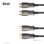 Club3D Ultra High Speed HDMI 2.1 kábel 50m / AOC aktívny optický / 8K 60Hz / 48 Gbit / s / eARC / HDR (CAC-1393)