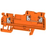 Weidmüller 2579570000 svorka pre iniciačný prvky a aktory 3.50 mm pružinové pripojenie oranžová 100 ks; 2579570000