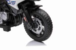 Mamido Detská elektrická motorka BMW F850 GS biela