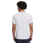Tričko Under Armour Heatgear Fitted SS Tee White/ Black XXL