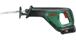 BOSCH AdvancedRecip 18 zelená/čierna / Aku šabľová píla / 18V / SDS upínanie / Li- ION 2,5 Ah (06033B2403)