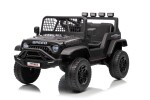 Mamido Mamido Elektrické autíčko Speed Offroad čierne | 4x45W | EVA kolesá | 12V 7Ah | EKO koža
