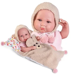 Antonio Juan 50402 LUCA - realistická bábika bábätko s celovinylovým telom - 42 cm