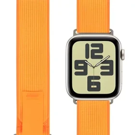 Obal:Me Textilný remienok pre Apple Watch 42-49 mm ML oranžová / Remienok pre Apple Watch / Textilný (57983130780)