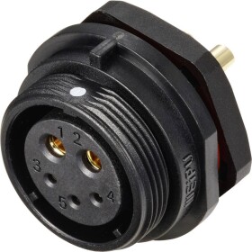 Weipu SP2112 / S 5B guľatý faston, 1 ks; SP2112 / S 5B