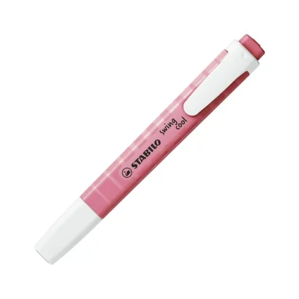 STABILO® swing cool Pastel - 4 ks súprava - limetková, čerešňová, obláčikovo modrá, koralovo červená (275/4-08-1)