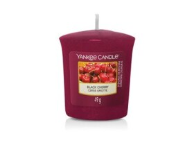 Yankee Candle Black Cherry vonná sviečka votívna 49g / doba horenia: až 15h (5038580000856)