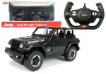 RASTAR Auto R / C Jeep Wrangler Rubicon 1:14 Rastar Čierna