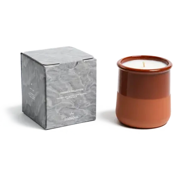 SO.SLOW Vonná sviečka v keramike - UGA 125g (8588009321132)