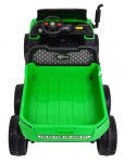 Mamido Mamido Elektrické autíčko Farmer Truck 6x6 Sklápacie 60kg zelené