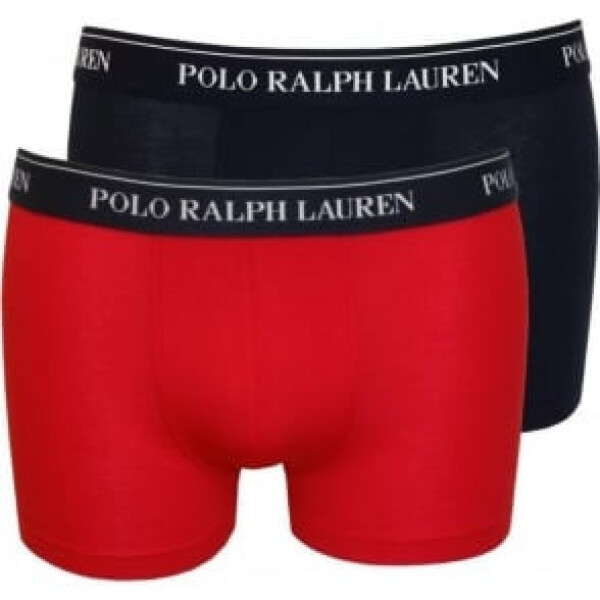 Pánske boxerky GB- 2 pack - Ralph Lauren M modrá - červená