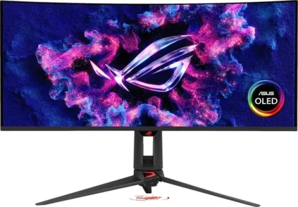 34" Asus ROG Swift OLED PG34WCDN čierna / Monitor / QD-OLED / 3440 x 1440 / 21:9 / 360 Hz / 0,03 ms (90LM0CU0-B01971)