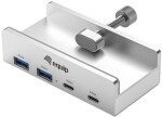 Equip Equip 128967 huby i koncentratory USB 3.2 Gen 1 (3.1 Gen 1) Type-A 5000 Mbit/s Aluminium