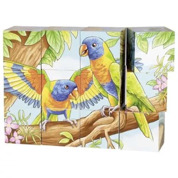 Goki Goki Puzzle - Kocky zvieratá Austrália, 12 ks
