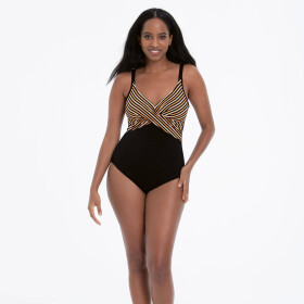 Jednodielne plavky 7232 M3 black and gold - Anita 38C