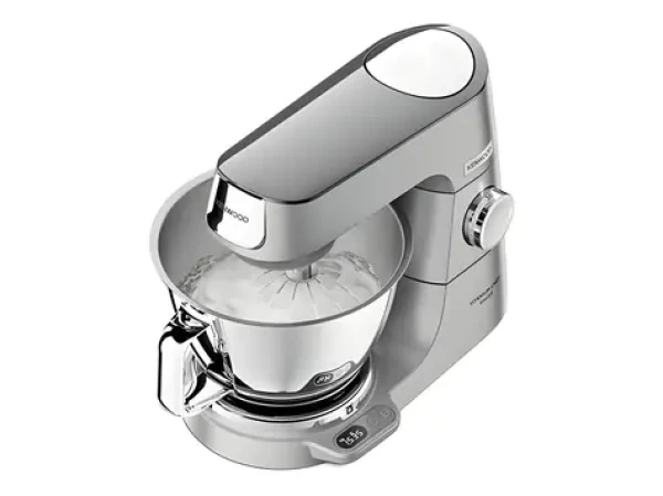 Kenwood KVC85.004SI nerezová / Stolný mixér / 1200 W / nádoba 5 l / planetárny pohyb / hnetacie háky a šľahač (KVC85.004SI)