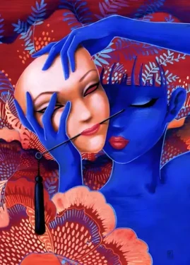 GRAFIKA Puzzle Bas les Masques