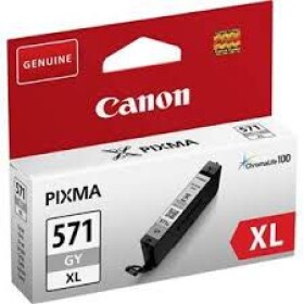 Canon CLI-571XL Toner, farba Sivý, z zabezpieczeniem 0335C004