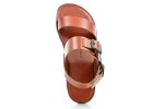 Groundies Kos cognac barefoot sandále 40 EUR