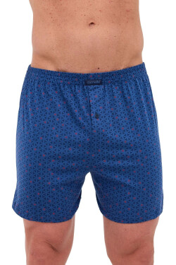Pánske šortky 002/327 Comfort - CORNETTE tmavě modrá XXL