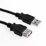 Sharkoon USB-A (M) - USB-A (F) čierna / Predlžovací kábel / USB 2.0 / 0,5 m (4044951015399)