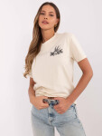 Tričko D12022AC02645H light beige XS