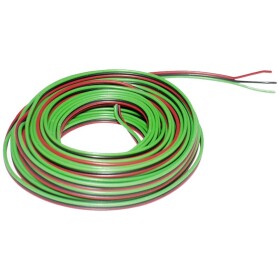 Econ connect KL3X014RTSWGN5 opletenie / lanko 3 x 0.14 mm² červená, čierna, zelená 5 m; KL3X014RTSWGN5