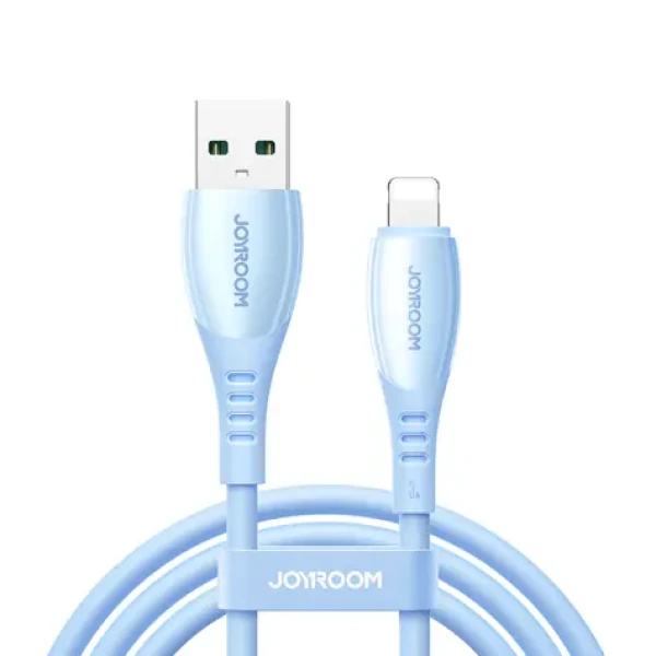 Joyroom S-A59 Vibrant Series Nabíjací kábel USB-A (M) - Lightning (M) 3A 1.2m modrá (6956116764173)