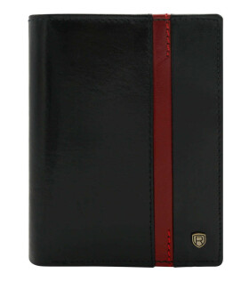 Pánske peňaženky Pánska kožená peňaženka N4 RVTP 2978 Blac black jedna velikost