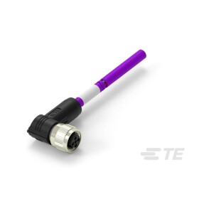 TE Connectivity upravený zástrčkový konektor pre senzory - aktory, TAB62446501-001, 5 ks; TAB62446501-001