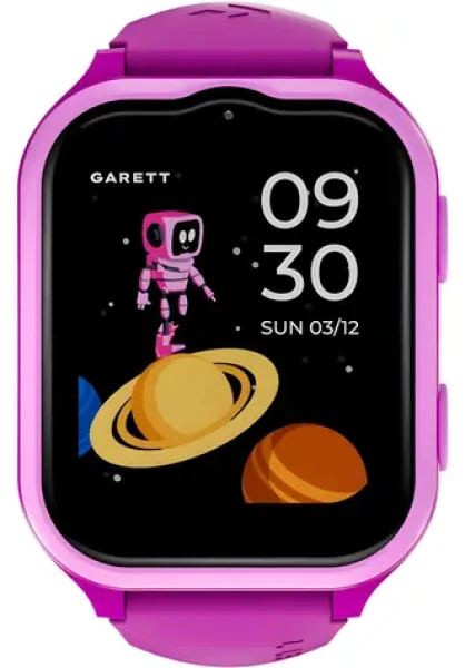 Garett Kids eSIM 4G ružová / Detské hodinky / 1,69 "AMOLED / krokomer / eSIM / IP67 / Android iOS