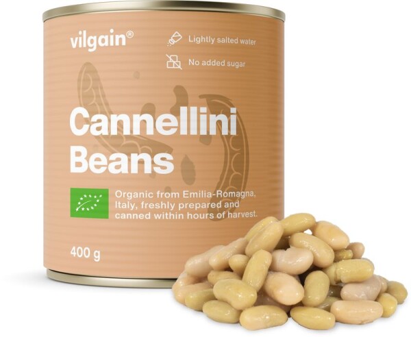 Vilgain Cannellini fazuľa BIO – 400 g