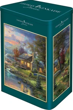 Schmidt Puzzle v plechovej krabičke Raj prírody