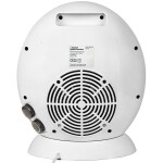 MalTec Krbové kúrenie s ventilátorom biele 1500W