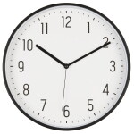 Ib Laursen Nástenné hodiny Black Ø 30 cm