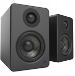 C2G KANTO AUDIO 3" DRIVER - POWERED SPEAKERS WITH USB DAC AND 3.5MM AUX - MATTE BLACK (INCL. TYPE C & G POWER CORDS)