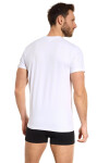 Pánske tričko 002 white - NOVITI Bílá M