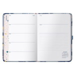 Busy B Týždenný diár Perfect Planner Navy Marble 2025