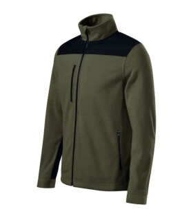 Efekt fleece unisex vojenský S